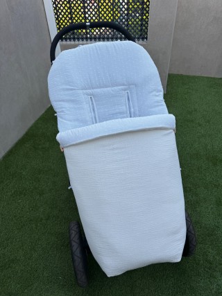 SACO UNIVERSAL SILLA PLUMETI MUSELINA BEIGE