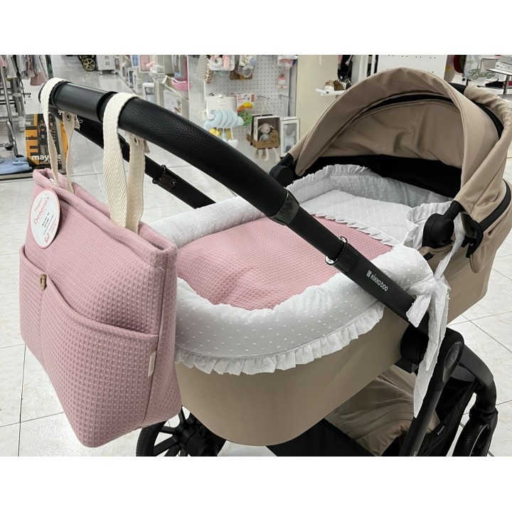 CONJUNTO CUBRECAPAZO, SACO Y BOLSO