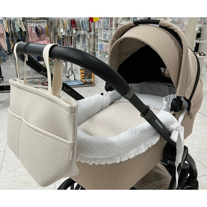 CONJUNTO CUBRECAPAZO, SACO Y BOLSO