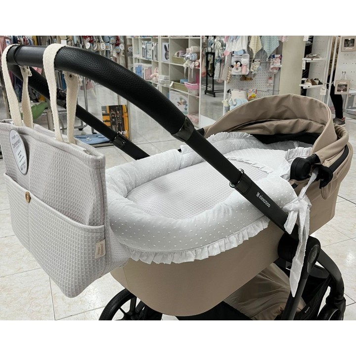 CONJUNTO CUBRECAPAZO, SACO Y BOLSO