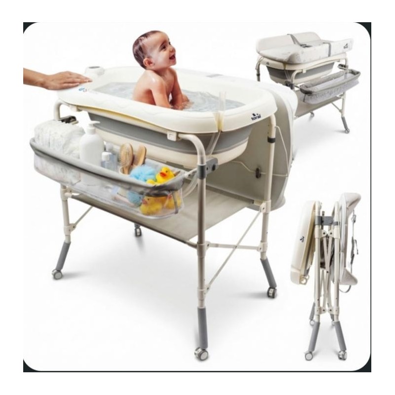 BAÑERA CAMBIADOR PLEGABLE EVELYN TORAL