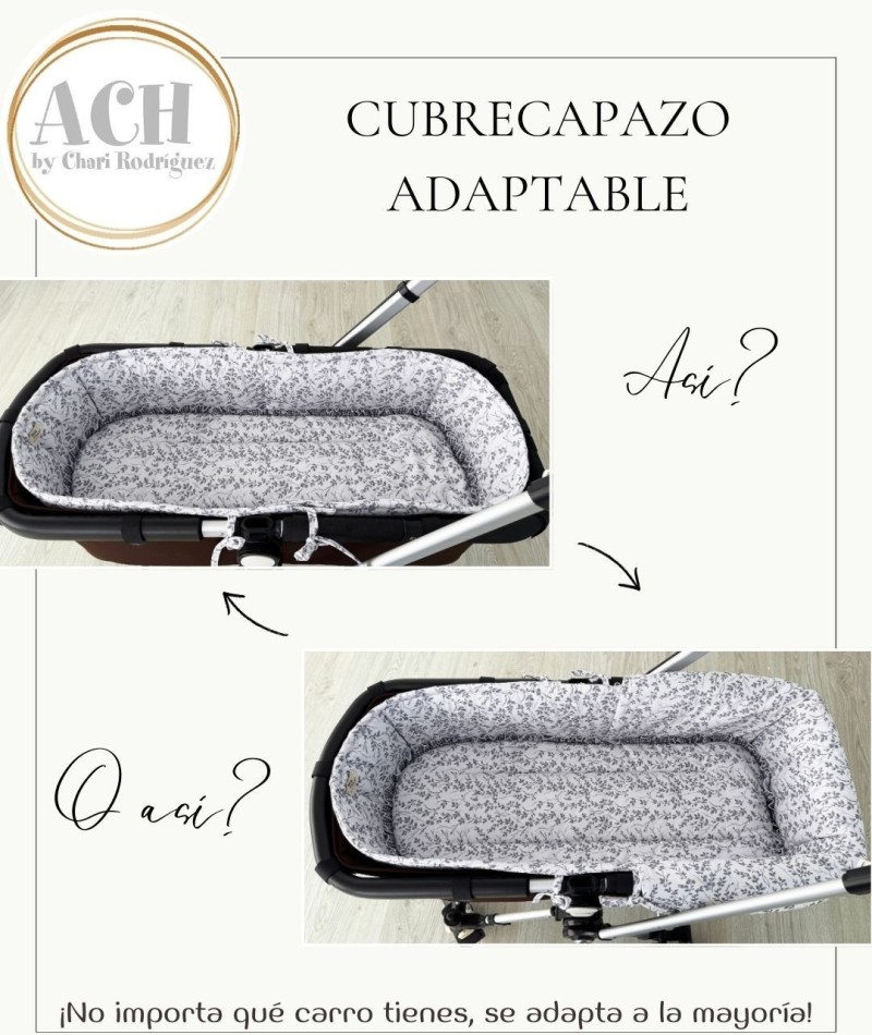CUBRECAPAZO ADAPTABLE ARTESANIA CHARI REF540 MIMOSA