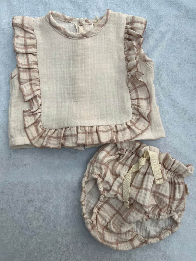 BLUSA Y BRAGUITA BAMBULA MINI MOOI MAC ILUSIÓN