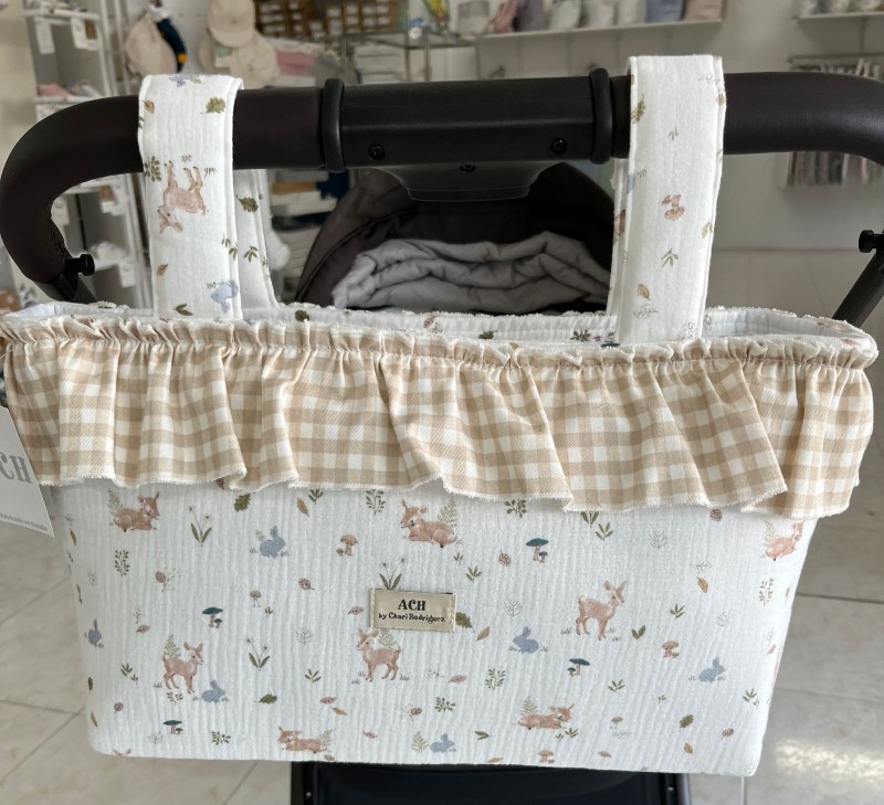 CONJUNTO CUBRECAPAZO, SACO Y BOLSO BAMBINA ARTESANIA CHARI