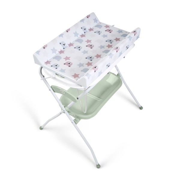 BAÑERA CON CAMBIADOR PLEGABLE ZOE MS