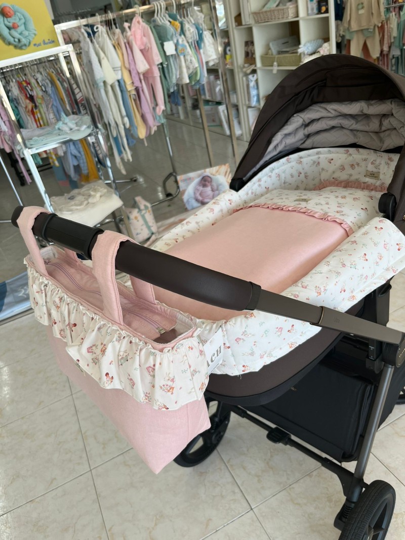 CONJUNTO CUBRECAPAZO, SACO Y BOLSO CARROTS ARTESANIA CHARI