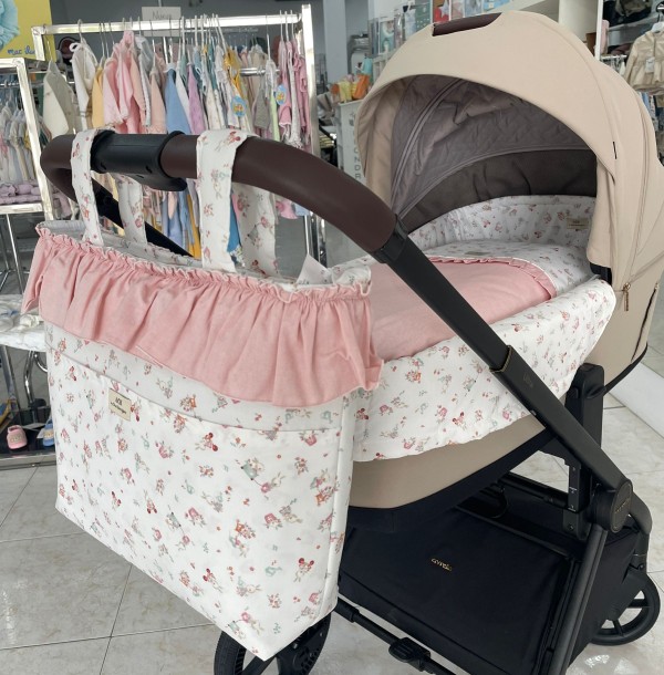 CONJUNTO CUBRECAPAZO, SACO Y BOLSO CARROTS ROSA ART.CHARI