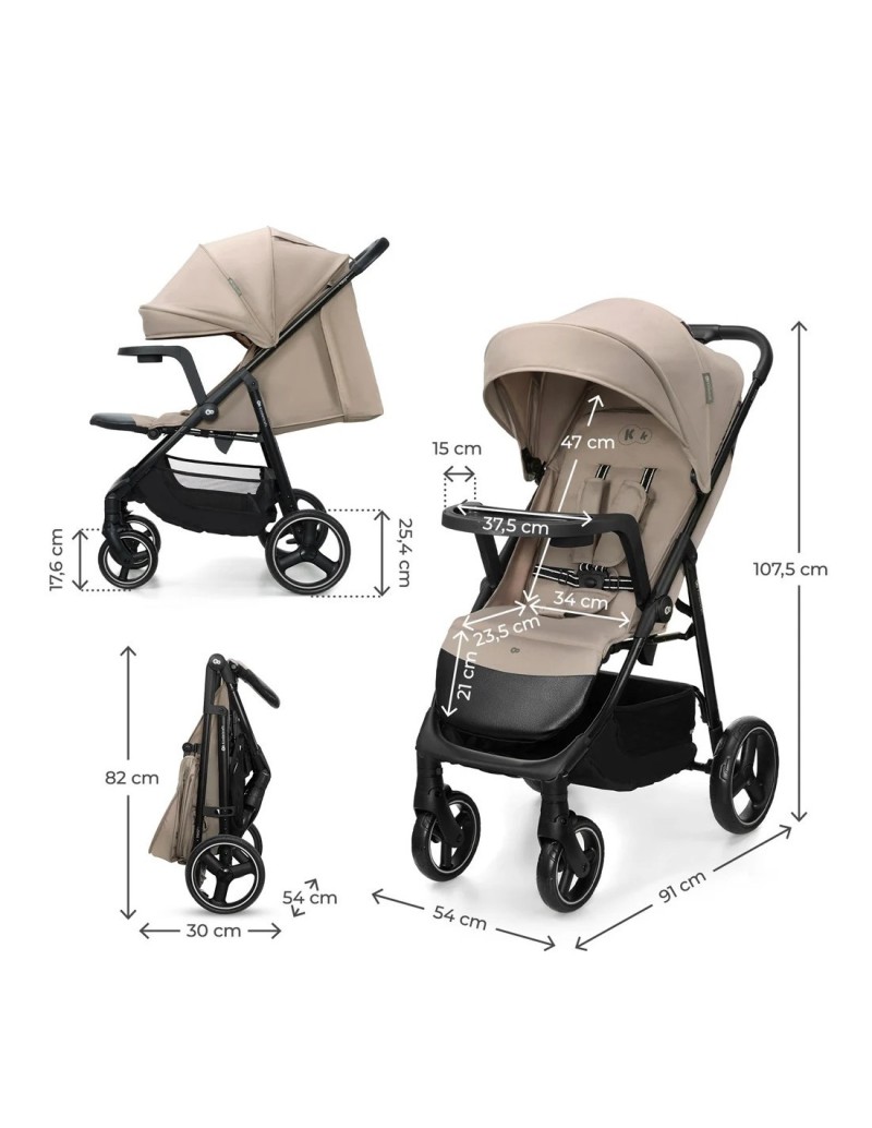 SILLA DE PASEO TRIG 3 CON BANDEJA