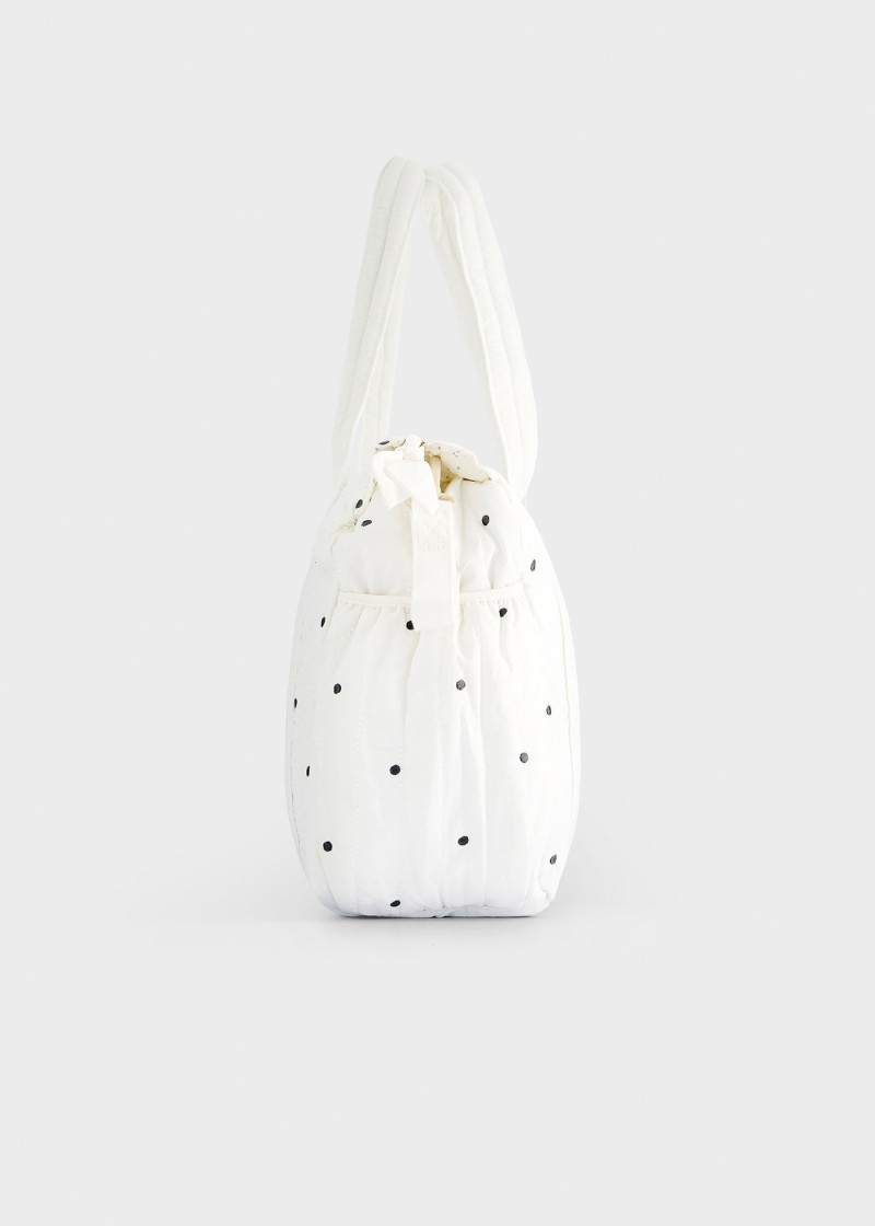 BOLSO MATERNIDAD CON CAMBIADOR Y BOLSA MAYORAL BORDADO REF.09156