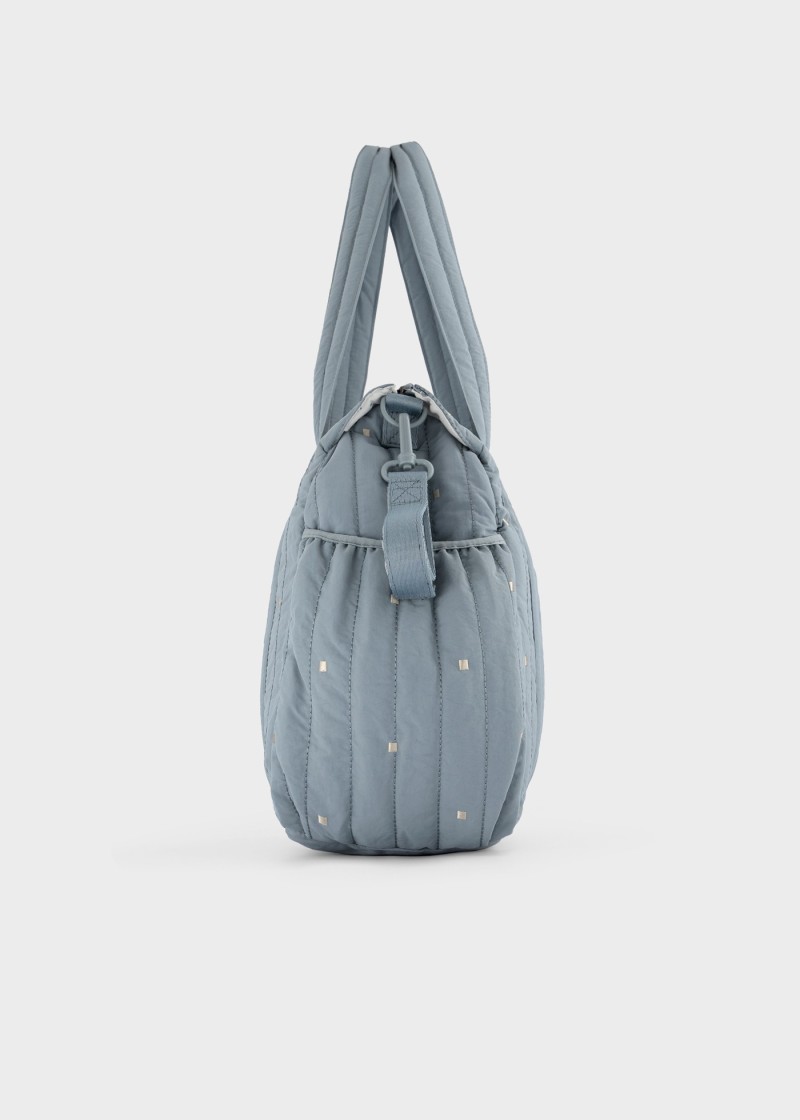 BOLSO MATERNIDAD CON CAMBIADOR Y BOLSA MAYORAL BORDADO REF.09156
