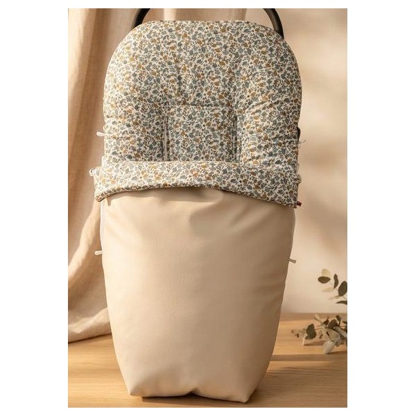 SACO UNIVERSAL SILLA MOD.FLOR ANGELA POLIPIEL BEIGE