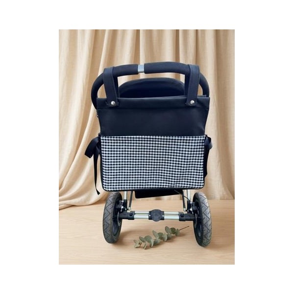 TALEGA MOD.VICHY POLIPIEL NEGRO