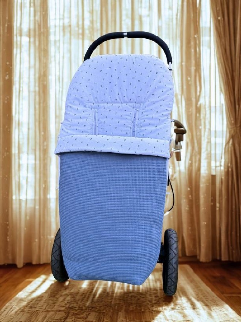 SACO UNIVERSAL SILLA MOD.FLORENCIA WAFFLE AZUL